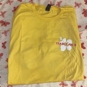 Yellow Trader Joe’s T-Shirt Large